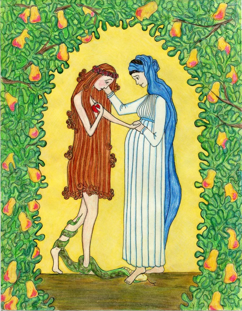 Mary and Eve